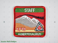 CJ'13 Albertasaurus Subcamp Staff